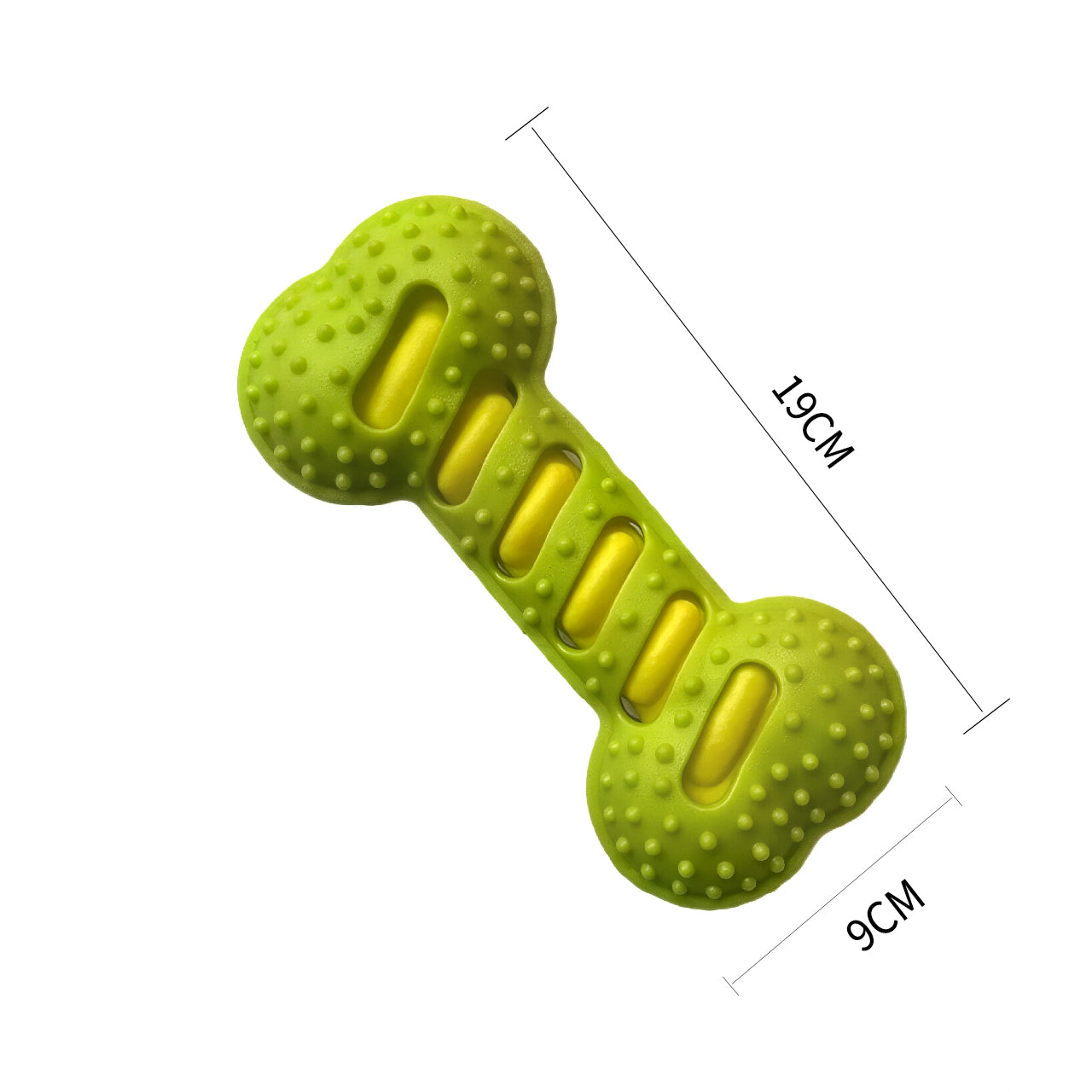 Double-Layer Tough Chew Bone Pet Toy