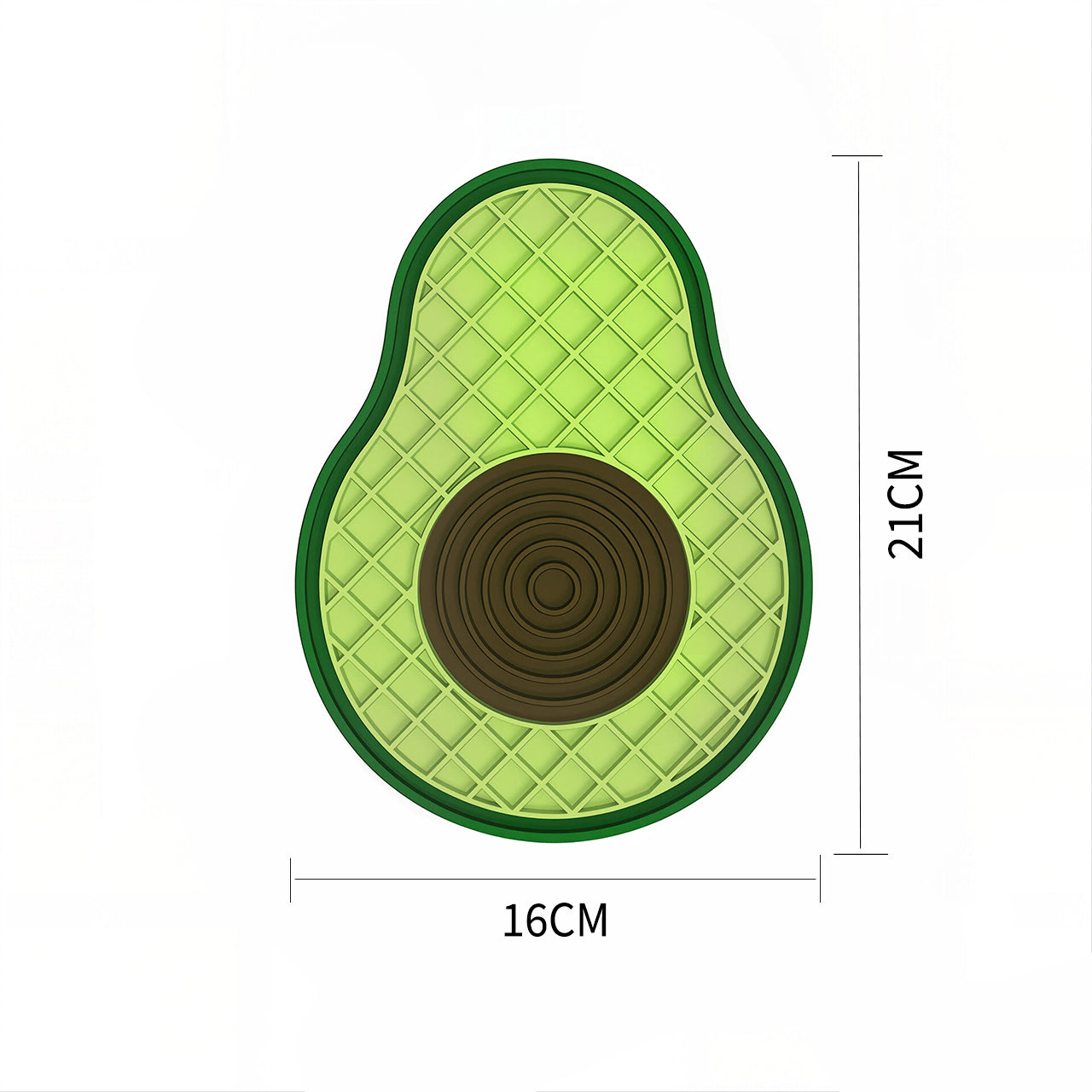 Fruit-Shaped Pet Slow Feeder Pad