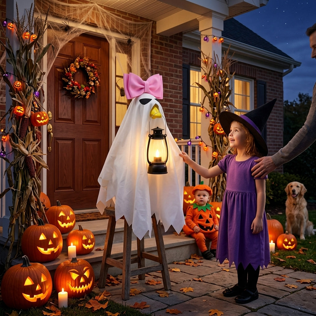Halloween Porch Goose Outfit Set