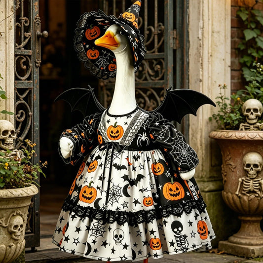 Deluxe Gothic Witch Porch Goose Outfit