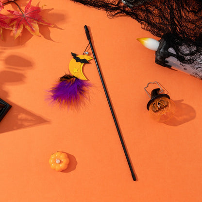 Halloween Cat Teaser Wand Toy