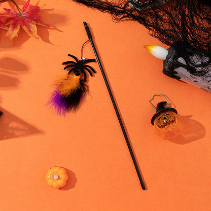 Halloween Cat Teaser Wand Toy