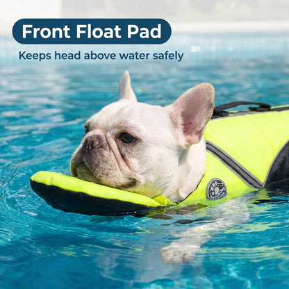 Lime Dog Life Jacket