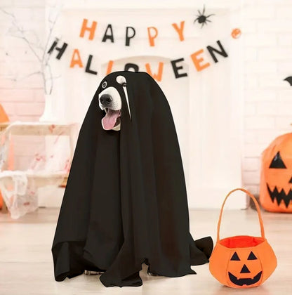 Halloween Dog Ghost Costume Sheet
