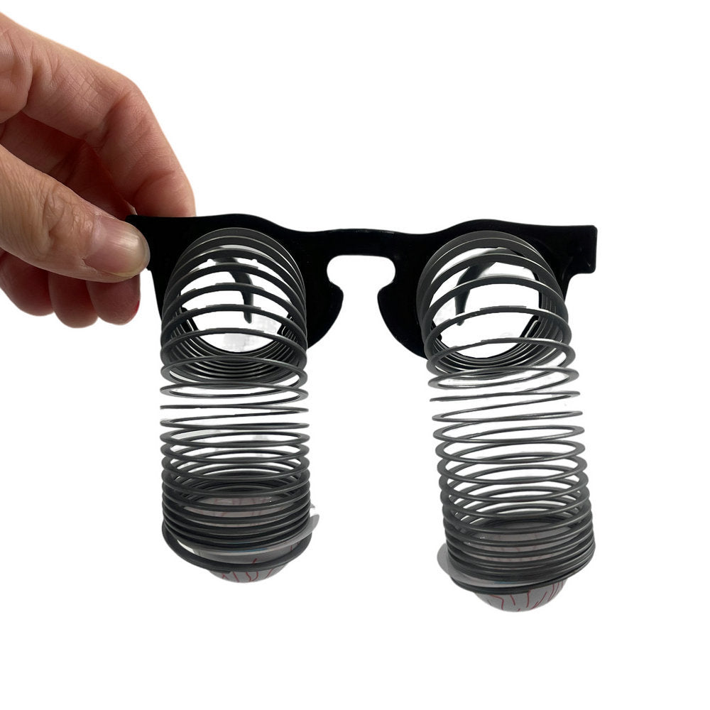 Halloween Dropping Spring Eyeball Glasses