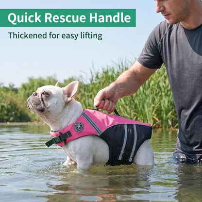 Pink Dog Life Jacket