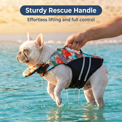Tropical Dog Life Jacket
