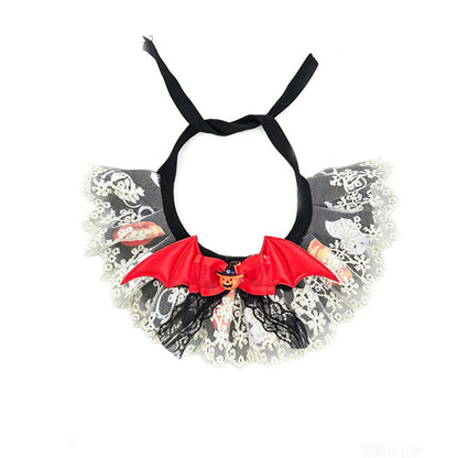 Halloween Pet Lace Ruffle Collar