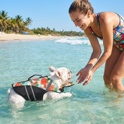 Tropical Dog Life Jacket