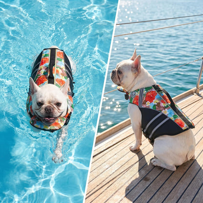 Tropical Dog Life Jacket