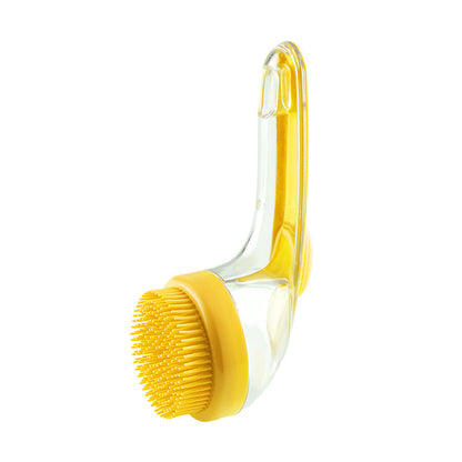 2-in-1 Pet Bath Brush & Shampoo Dispenser
