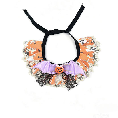 Halloween Pet Lace Ruffle Collar