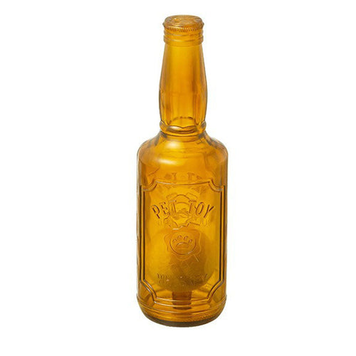 Whiskey Bottle Squeaky Dog Toy