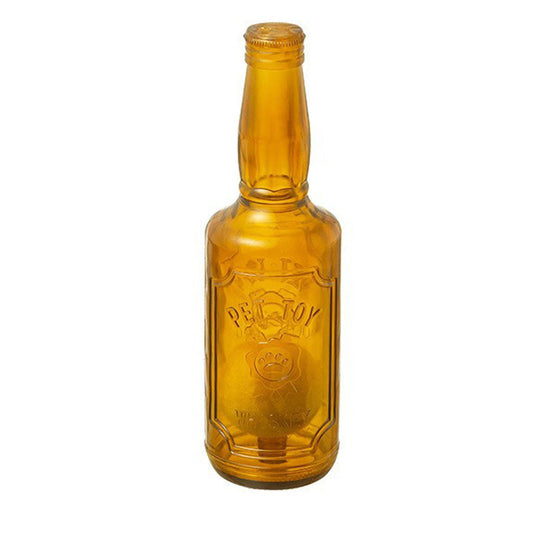 Whiskey Bottle Squeaky Dog Toy