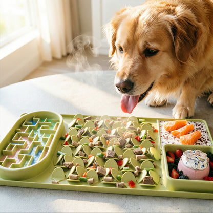Multi-Zone Silicone Pet Lick Mat