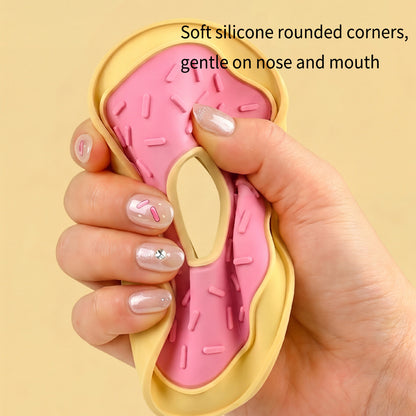 Pizza Puzzle Silicone Suction Lick Pad
