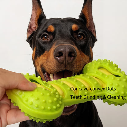 Double-Layer Tough Chew Bone Pet Toy
