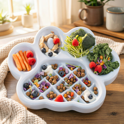 Paw-Shaped Slow Feeder & Lick Bowl