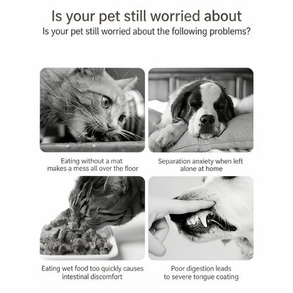 Paw-Shaped Slow Feeder & Lick Bowl