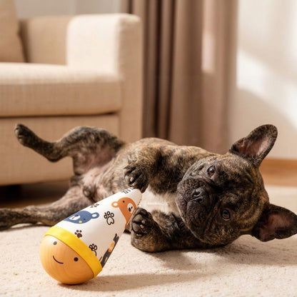 Natural Beech Wood Interactive Pet Toy
