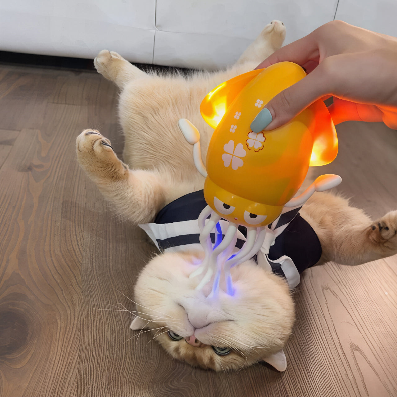 Smart Electric Dancing Octopus Pet Toy