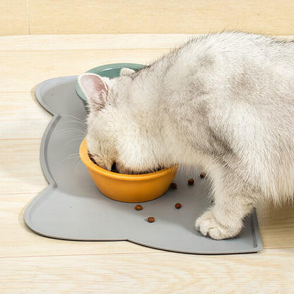 Silicone Pet Bowl Mat for Floor Protection