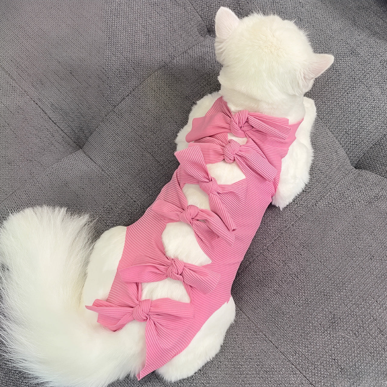 Bow Tie Wrap Recovery Vest for Pets