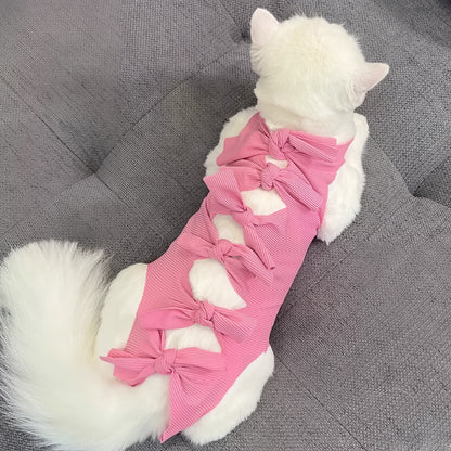 Bow Tie Wrap Recovery Vest for Pets