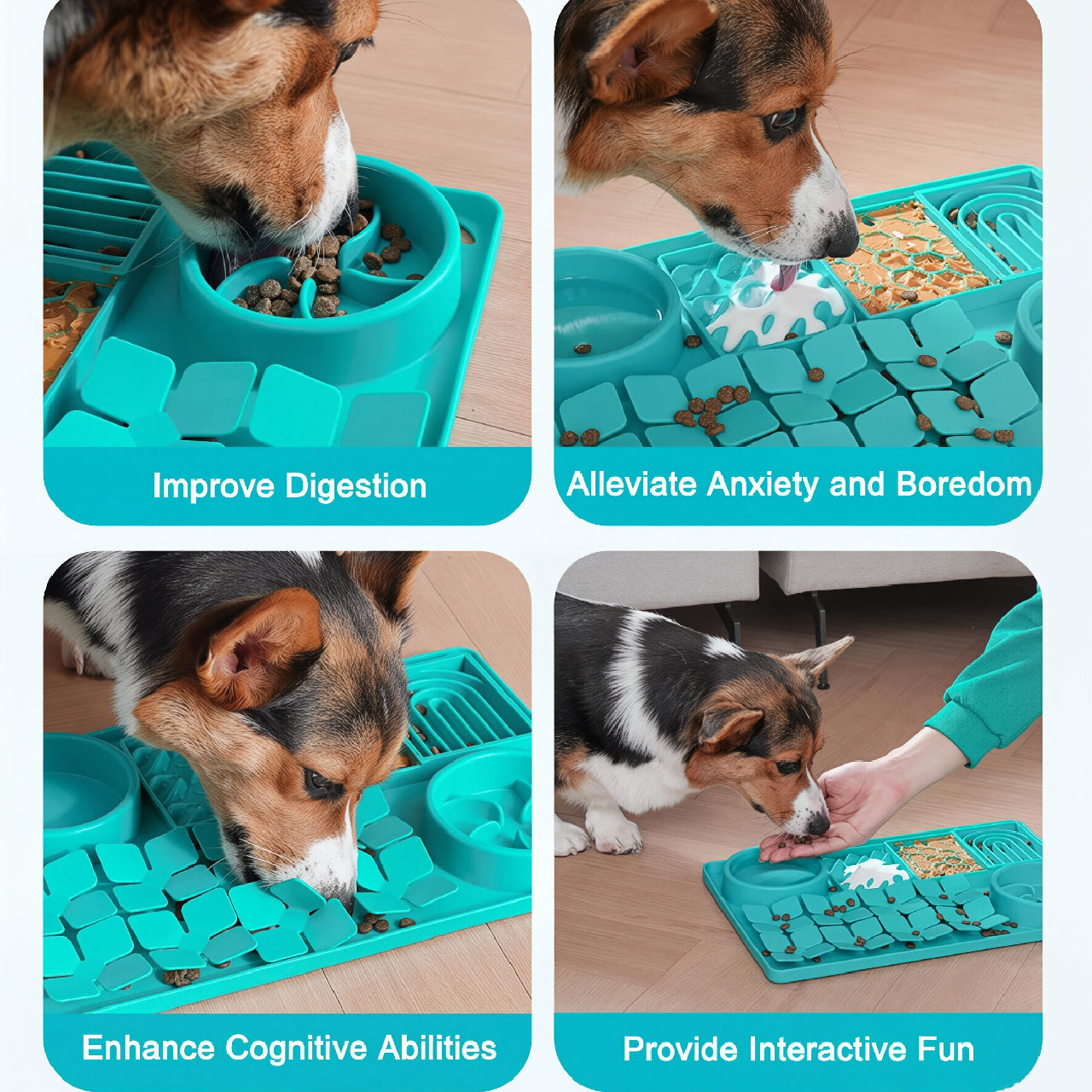 Non-Slip Pet Slow Feeder Lick Mat