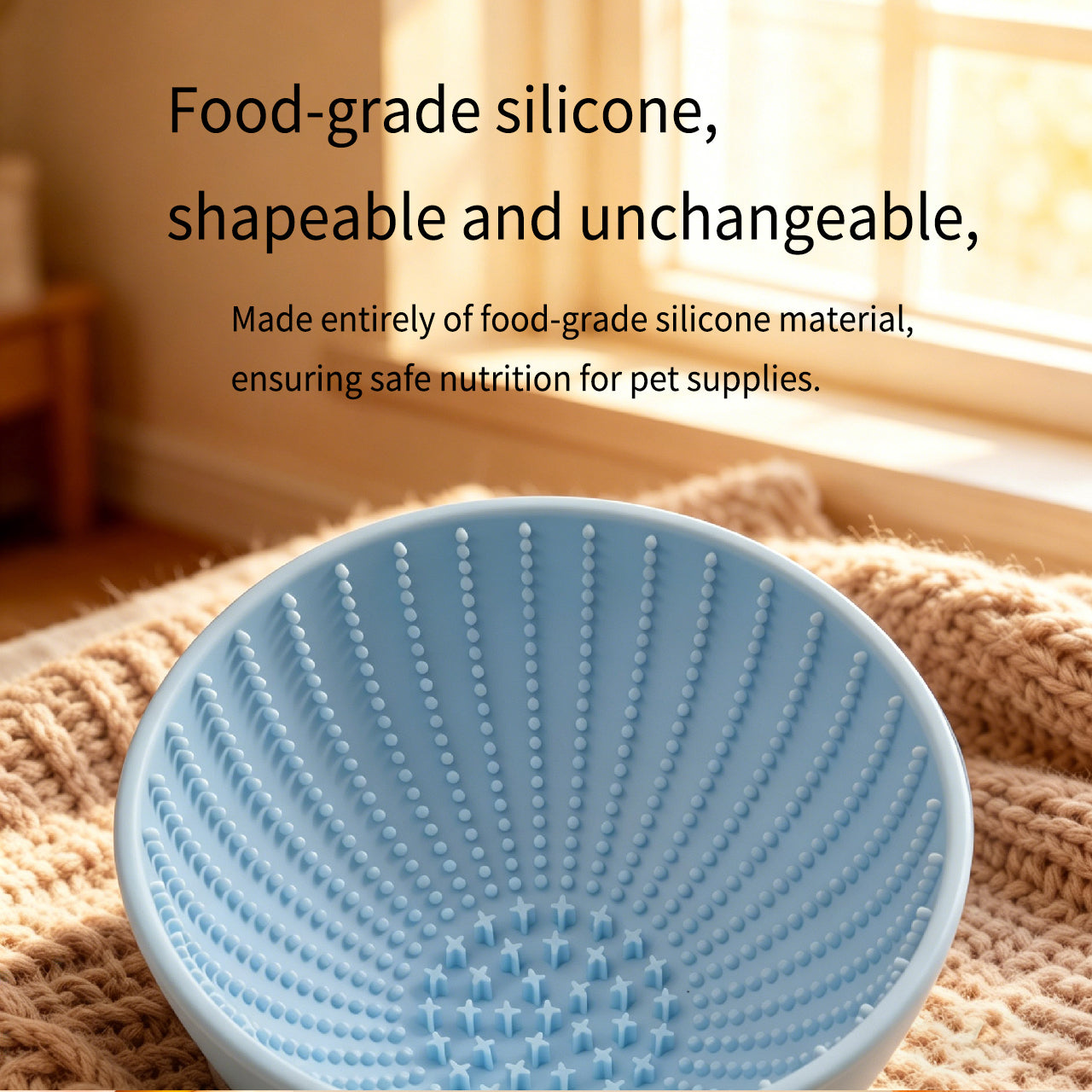 Pet Anti-Choke Slow Feeder Bowl