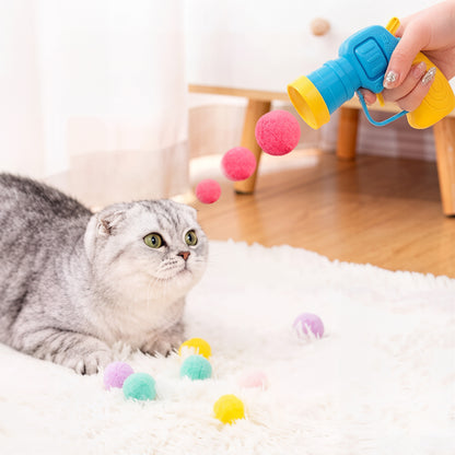 Silent-Launch Pet Toy Gun