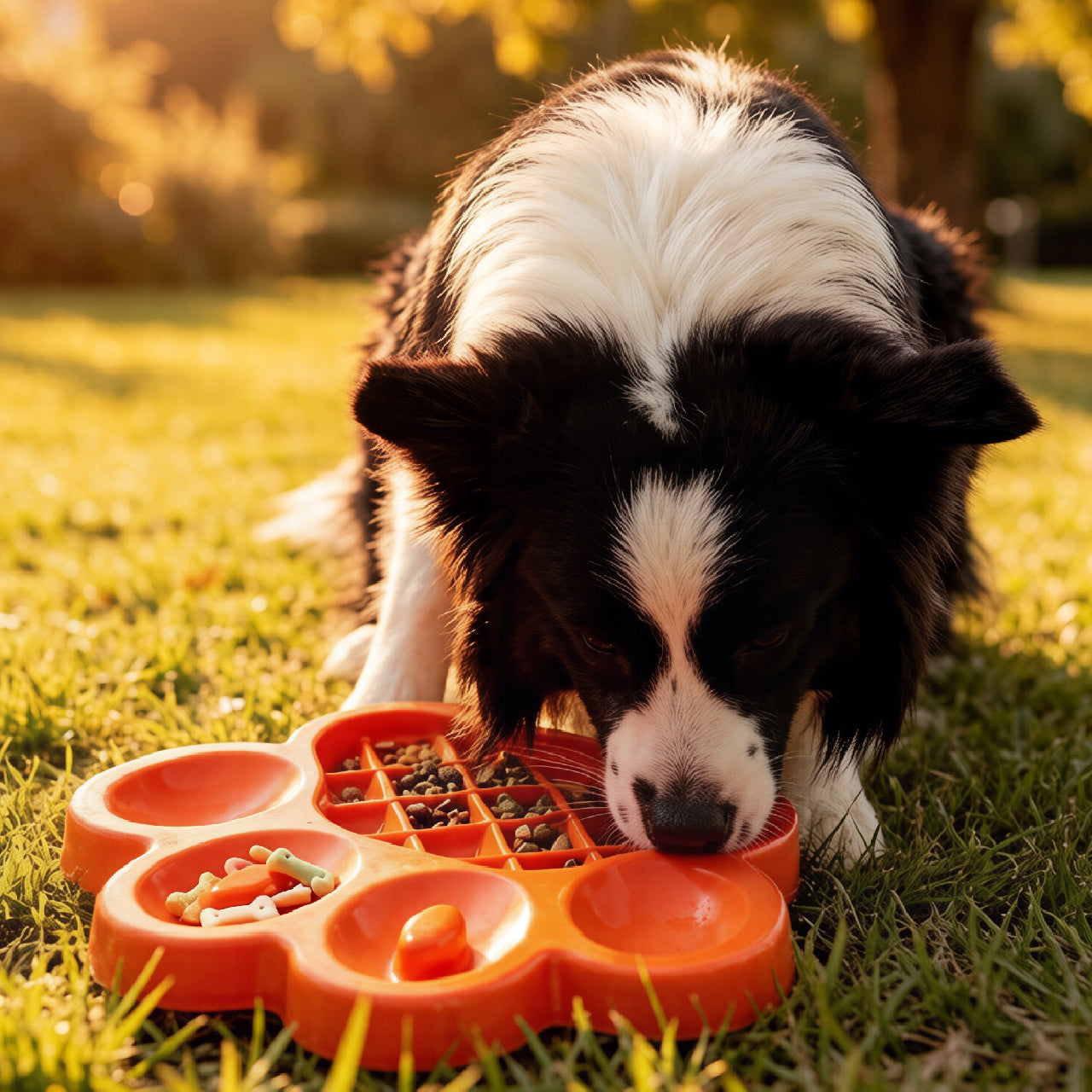 Paw-Shaped Slow Feeder & Lick Bowl