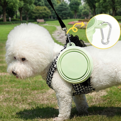 Macaron Collapsible Silicone Pet Bowl