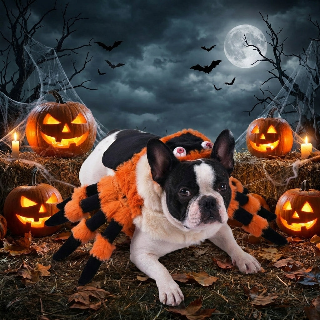 Halloween Dog Spider Costume