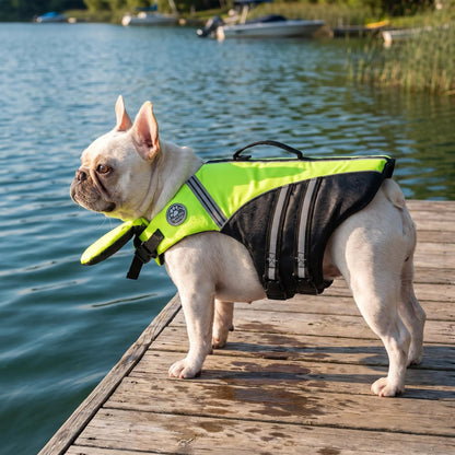 Lime Dog Life Jacket