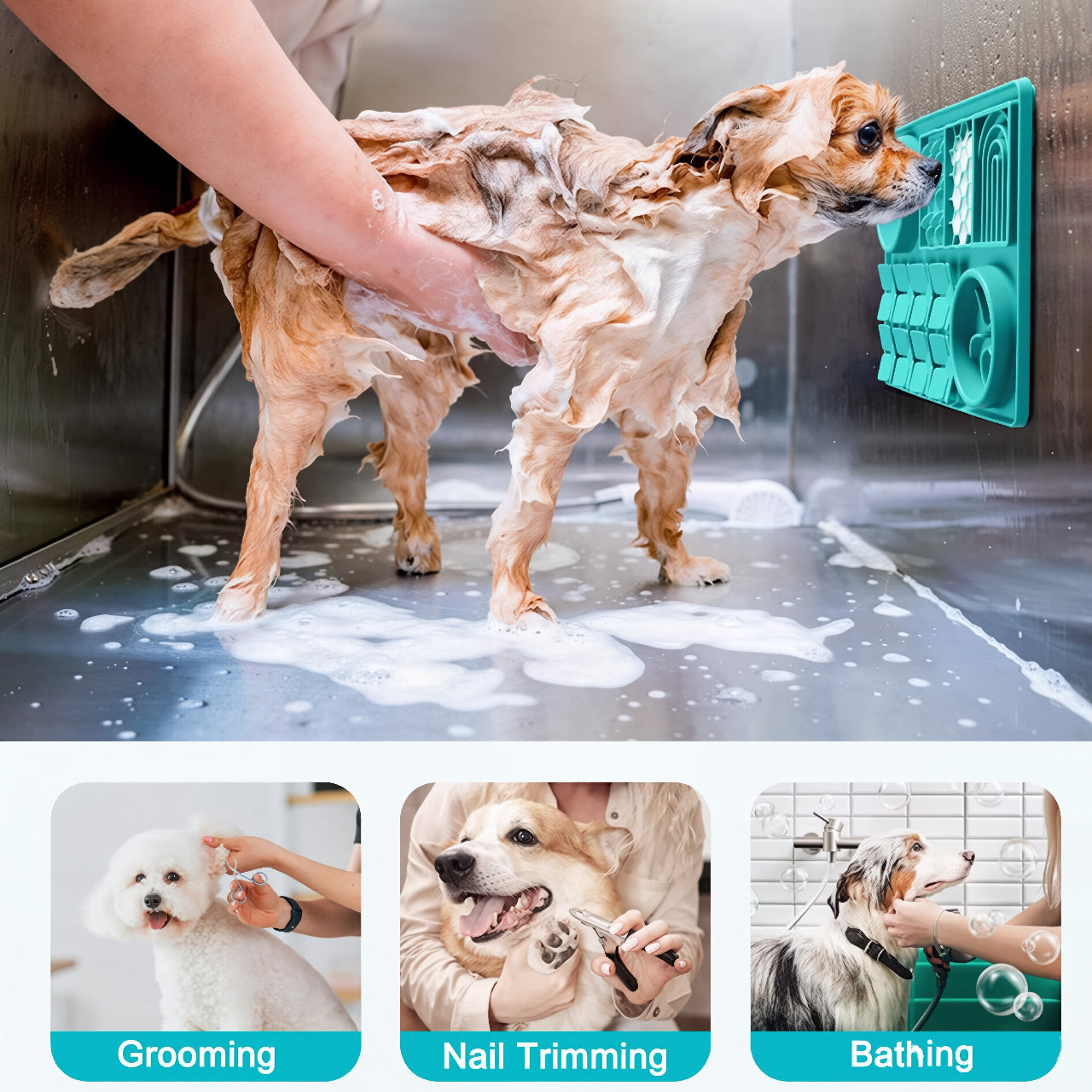 Non-Slip Pet Slow Feeder Lick Mat