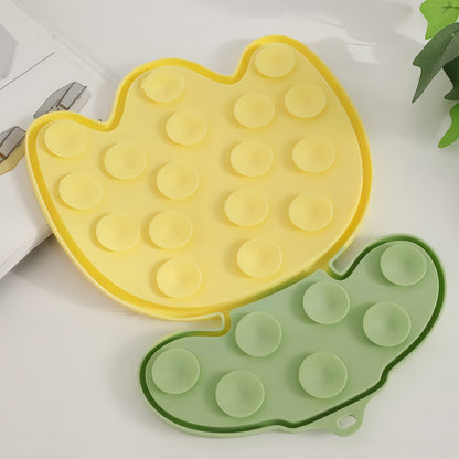 Calming Tulip Slow Feeder Lick Pad