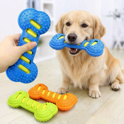 Double-Layer Tough Chew Bone Pet Toy