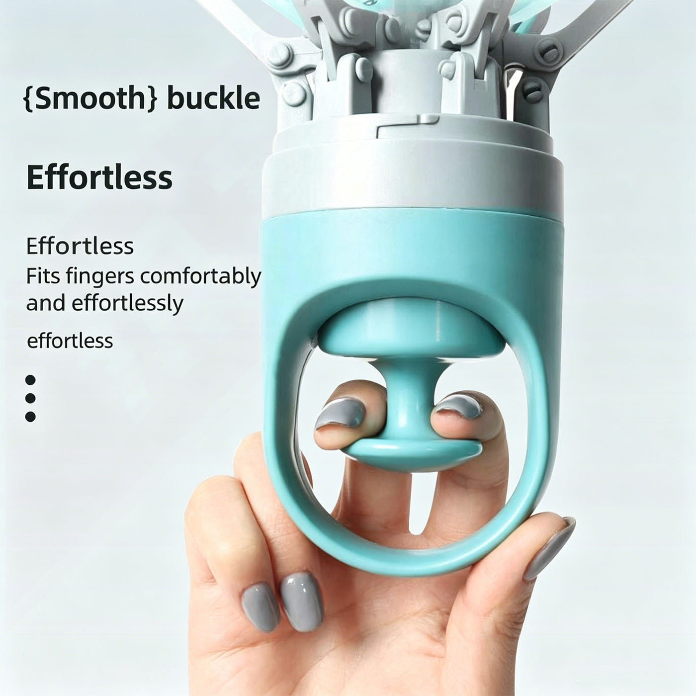 Portable 6-Claw Dog Pooper Scooper with Waste Bags for Outdoor Walks