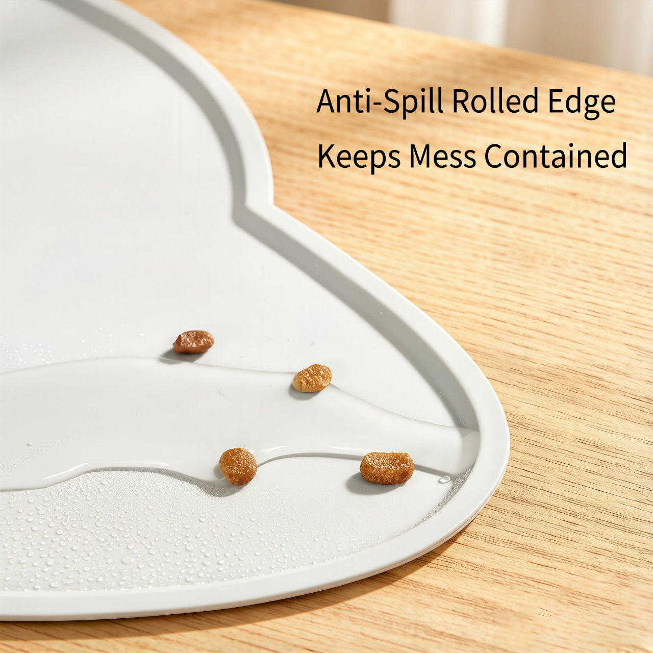 Silicone Pet Bowl Mat for Floor Protection