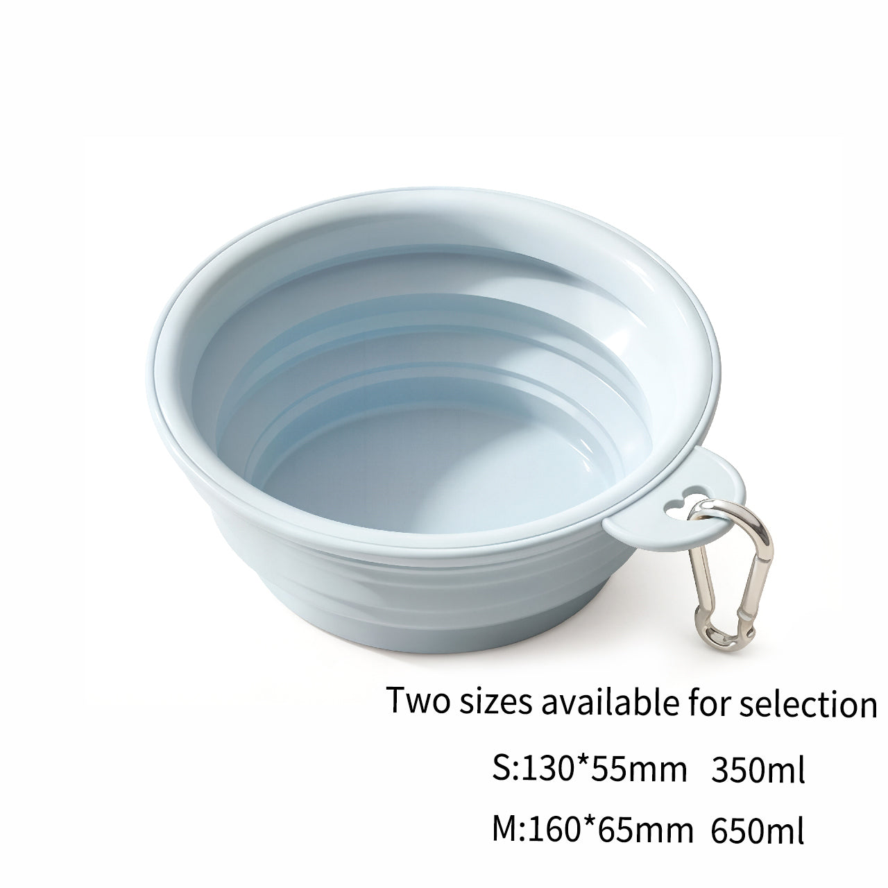Macaron Collapsible Silicone Pet Bowl