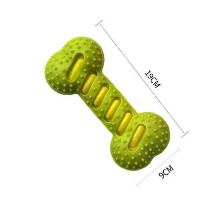 Double-Layer Tough Chew Bone Pet Toy