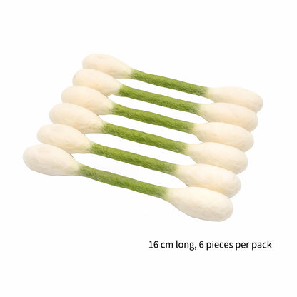 Cotton-Swab Shaped Pet Teaser Wand