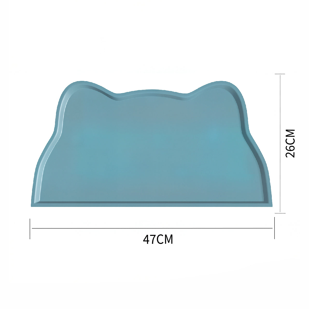 Silicone Pet Bowl Mat for Floor Protection