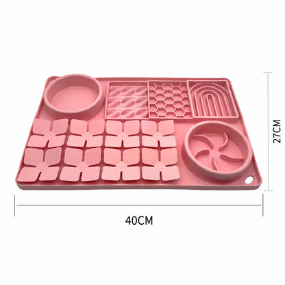 Non-Slip Pet Slow Feeder Lick Mat