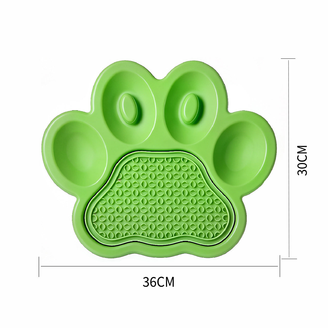 Paw-Shaped Slow Feeder & Lick Bowl