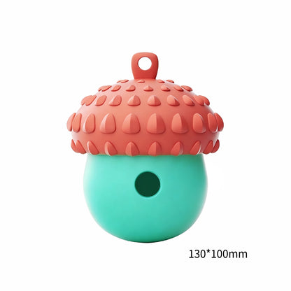 Acorn-Shaped IQ Treat Snuffle Ball