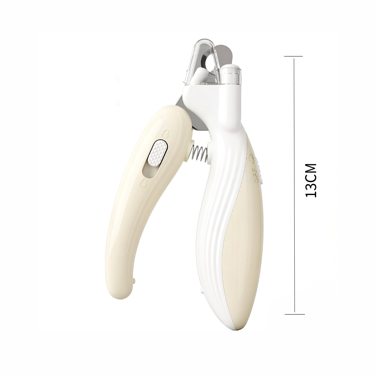 LED Pet Nail Clippers with Anti-Splash Shield