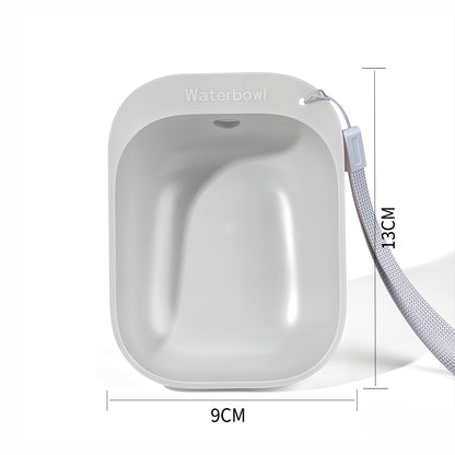 Pet Water Dispenser with Leash Attachment