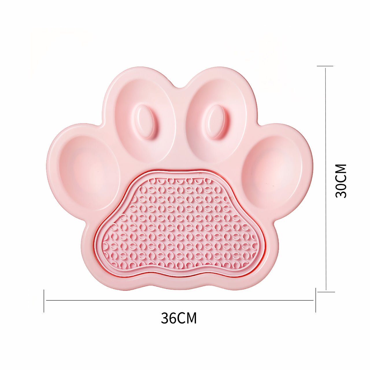 Paw-Shaped Slow Feeder & Lick Bowl